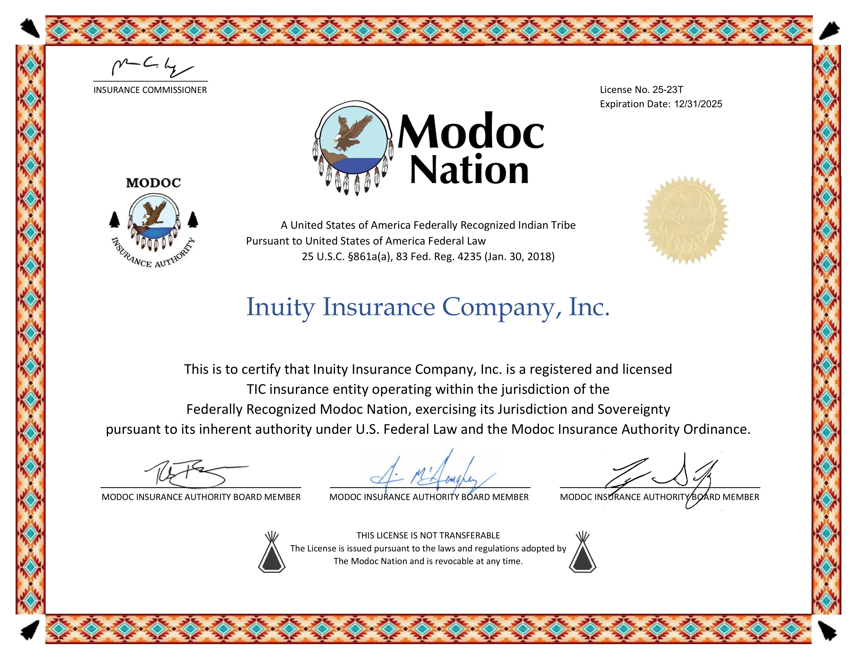 Modoc Tribe of Oklahoma